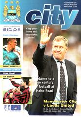 Manchester City v Leeds United FA Cup 4th Round 1999/2000