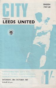 Manchester City v Leeds 1967/68