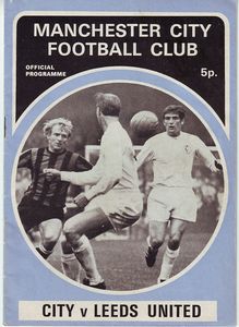 Manchester City v Leeds United 1971 to 72