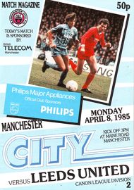 Manchester City v Leeds United 1984/85