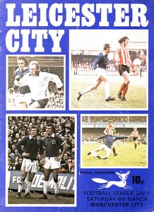 Leicester City v Manchester City 1974/75