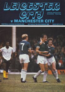 Leicester City v Manchester City 1980/81