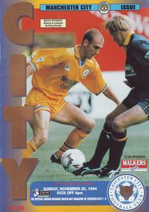 Leicester v Manchester City 1994/95