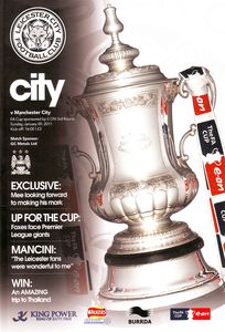 Leicester City v Manchester City FA Cup 3rd Round 2010/11