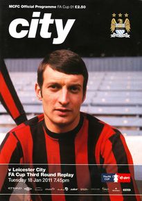 Manchester City v Leicester City FA Cup 3rd Round Replay 2010/11