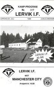 Lervik v Manchester City 1989/90
