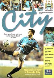 Manchester City v Lincoln City 1998/99