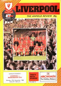 Liverpool v Manchester City 1982/83