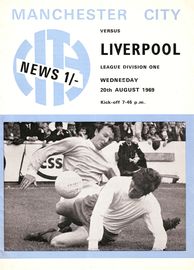Manchester City v Liverpool 1969/70