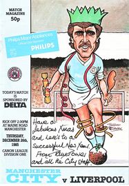 Manchester City v Liverpool 1985/86