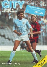Manchester City v Liverpool 1986/87