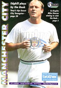 Manchester City v Liverpool 1993/94
