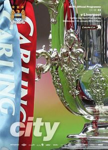 Manchester City v Liverpool Carling Cup Semi-Final 1st Leg 2011/12