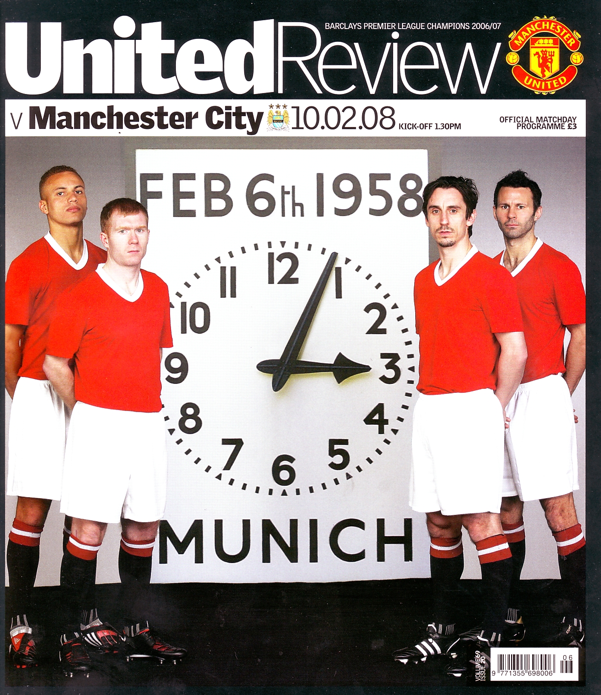 Manchester United v Manchester City 2007/08
