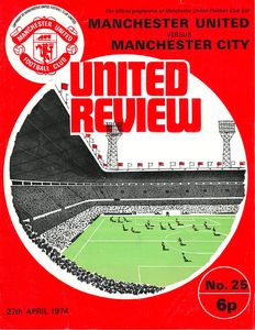 Manchester United v Manchester City 1973/74