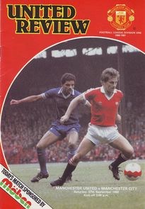Manchester United v Manchester City 1980/81