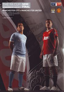 Manchester City v Manchester United FA Cup Semi-Final 2010/11