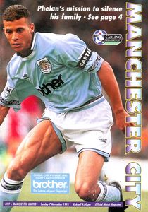 Manchester City v Manchester United 1993/94