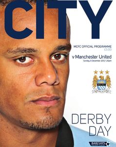 Manchester City v Manchester United 2012/13