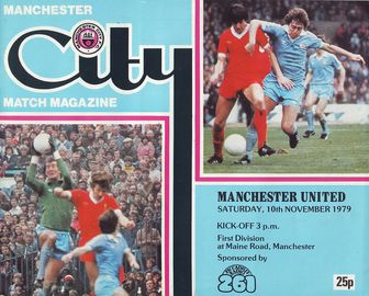 Manchester City v Manchester United 1979/80