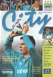 Manchester City v Millwall 1998/99