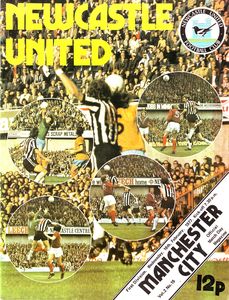 Newcastle United v Manchester City 1976/77