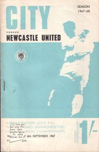 Manchester City v Newcastle 1967/68