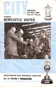 Manchester City v Newcastle 1968/69