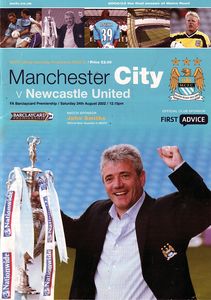 Manchester City v Newcastle United 2002/03