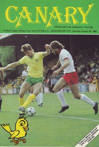 Norwich City v Manchester City 1982/83