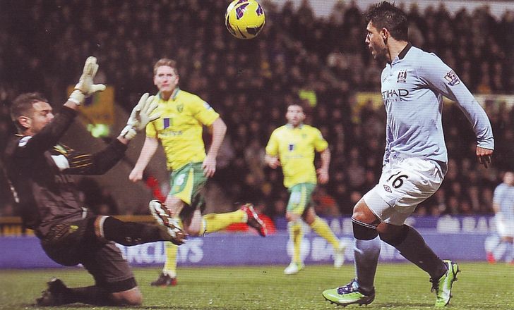 Norwich v Manchester City 2012/13