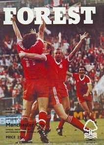 Nottingham Forest v Manchester City 1980/81