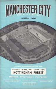 Manchester City v Nottingham Forest 1960/61