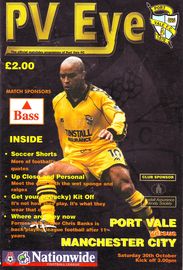 Port Vale v Manchester City 1999/2000