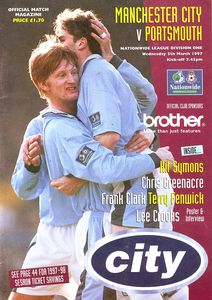 Manchester City v Portsmouth 1996/97