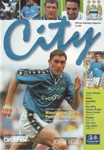 Manchester City v Preston North End 1998/99