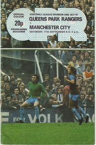 Queens Park Rangers v Manchester City 1977/78