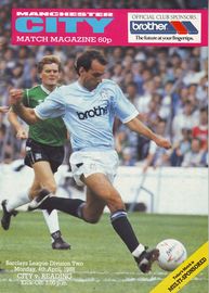 Manchester City v Reading 1987/88