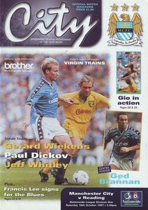 Manchester City v Reading 1997/98