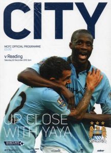Manchester City v Reading 2012/13