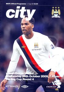 Manchester City v Scunthorpe United Carling Cup 4th Round 2005/06
