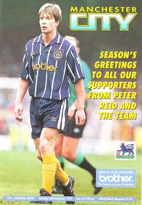 Manchester City v Sheffield United 1992/93