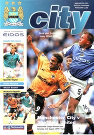 Manchester City v Sheffield United 1999/2000