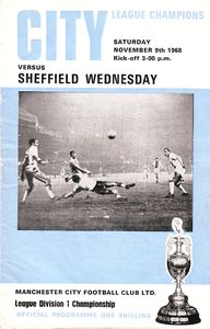 Manchester City v Sheffield Wednesday 1968/69