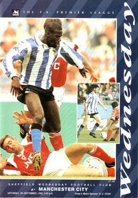 Sheffield Wednesday v Manchester City 1992/93