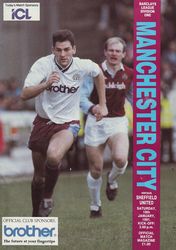 Manchester City v Sheffield United 1990/91