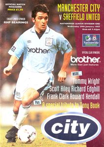Manchester City v Sheffield United 1996/97