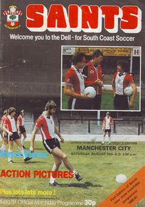 Southampton v Manchester City 1980/81