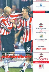 Southampton v Manchester City 2002/03