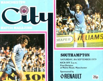Manchester City v Southampton 1979/80